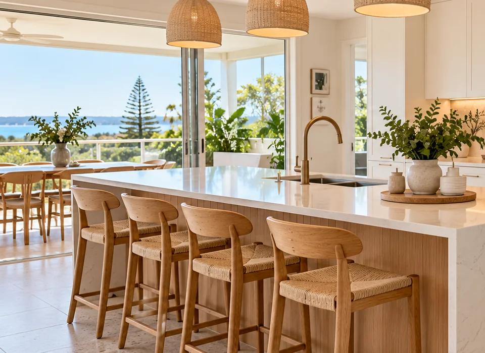 Representative illustration for Caloundra West kitchen project