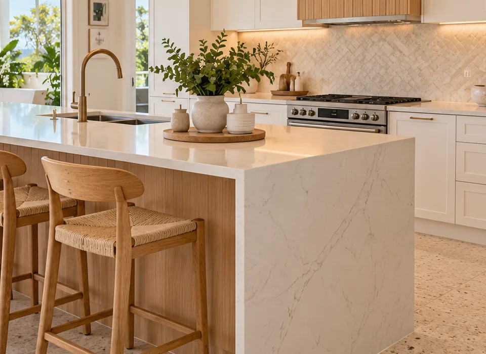 Representative illustration for Mooloolaba kitchen project